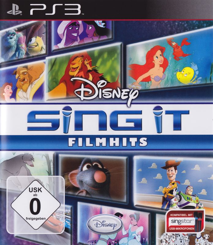 Disney Sing It: Family Hits box art for Playstation 3